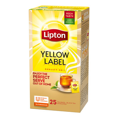 Lipton Tea Yellow Label - pack 6x25bags
