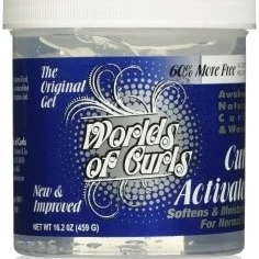 Worlds Of Curls - Curl Activator Gel REGULAR - (small) 16oz