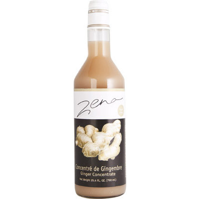 Ginger Concentrate Sugar Free - Zena - 750ml