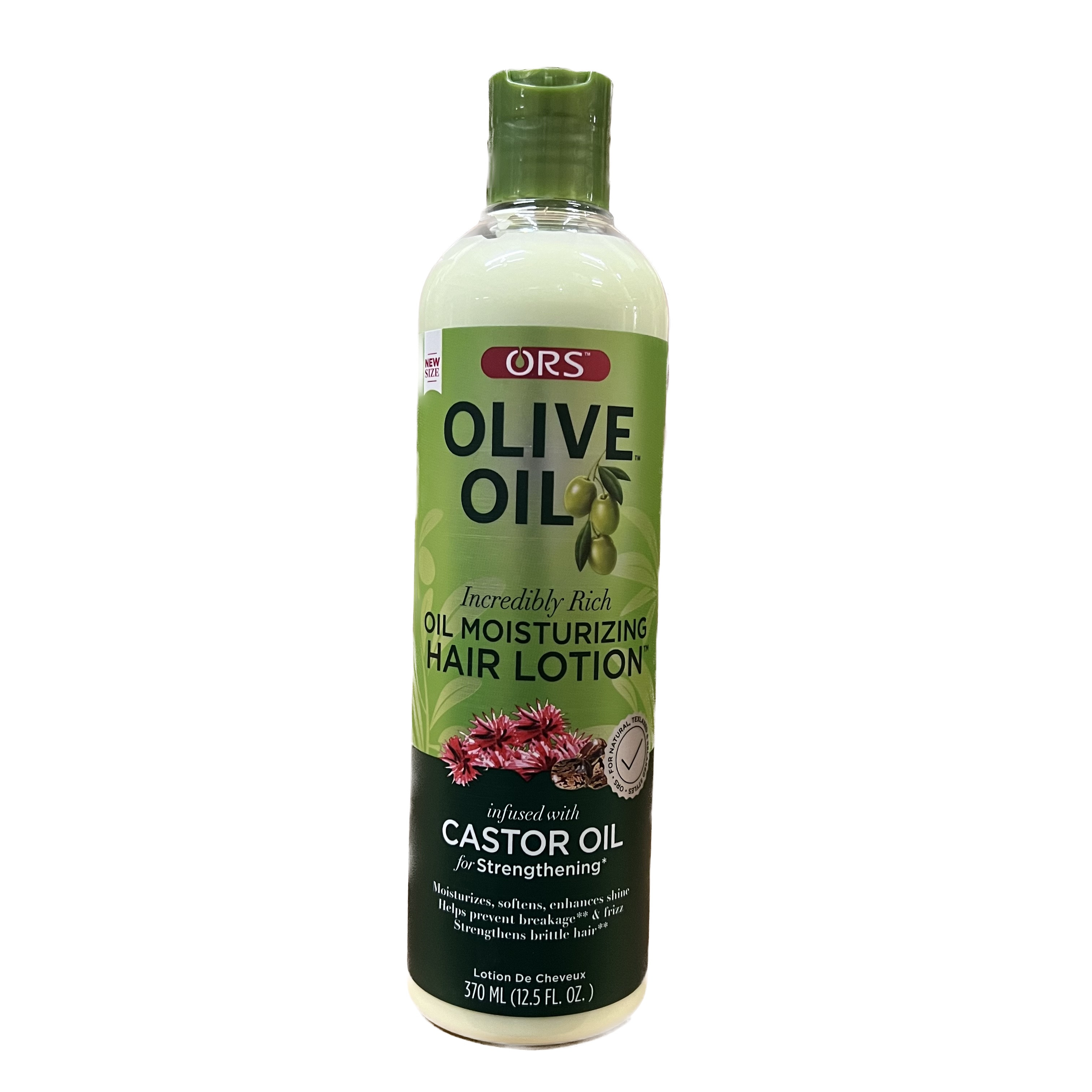 ORS Olive Oil - Moisturizing Lotion w/Castor Oil - L 370ml/12.5oz