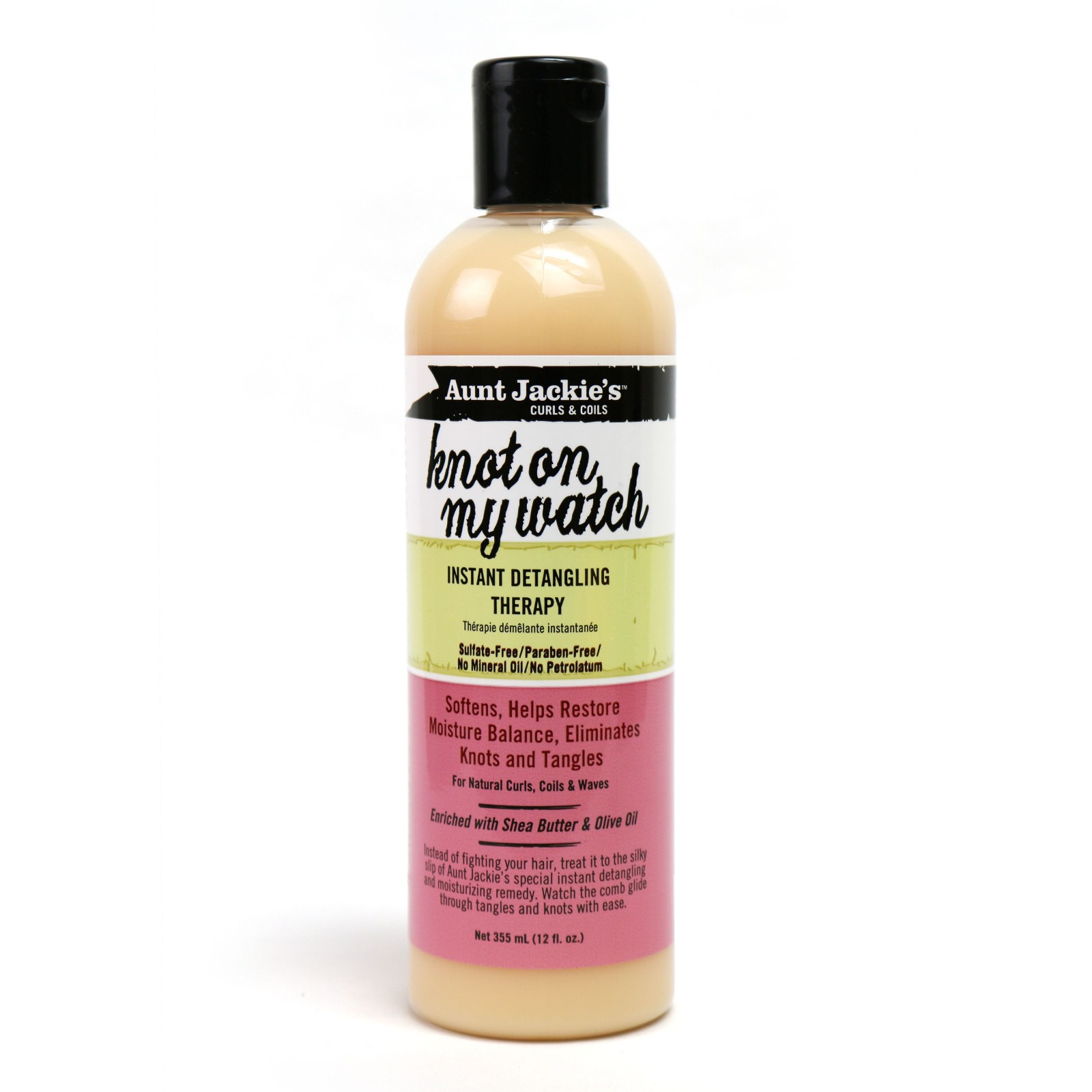 Aunt Jackie's - Knot On My Watch Instant Detangling Therapy - SMALL 355ml/12oz.