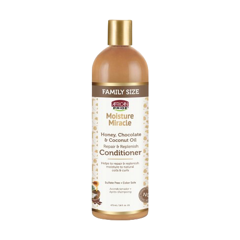 African Pride - Moisture Miracle Honey, Choco & Coconut Conditioner - FAMILY SIZE 16oz