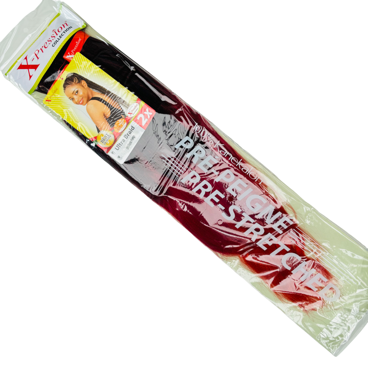 X-Pression Pre-Stretched Ombre 3-Tone #APPLE Mango (SN)