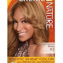 CREME OF NATURE Argan Oil Exotic Shine Color - #Light Caramel 9.2