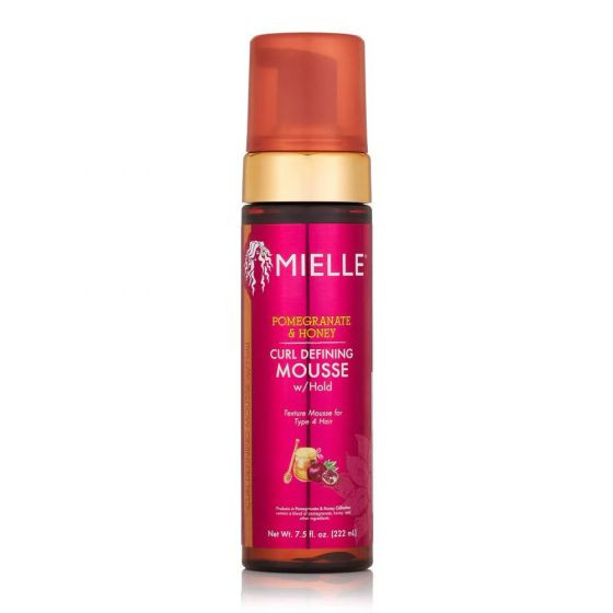 Mielle - Pomegranate & Honey Curl Defining Mousse with Hold - 7.5oz