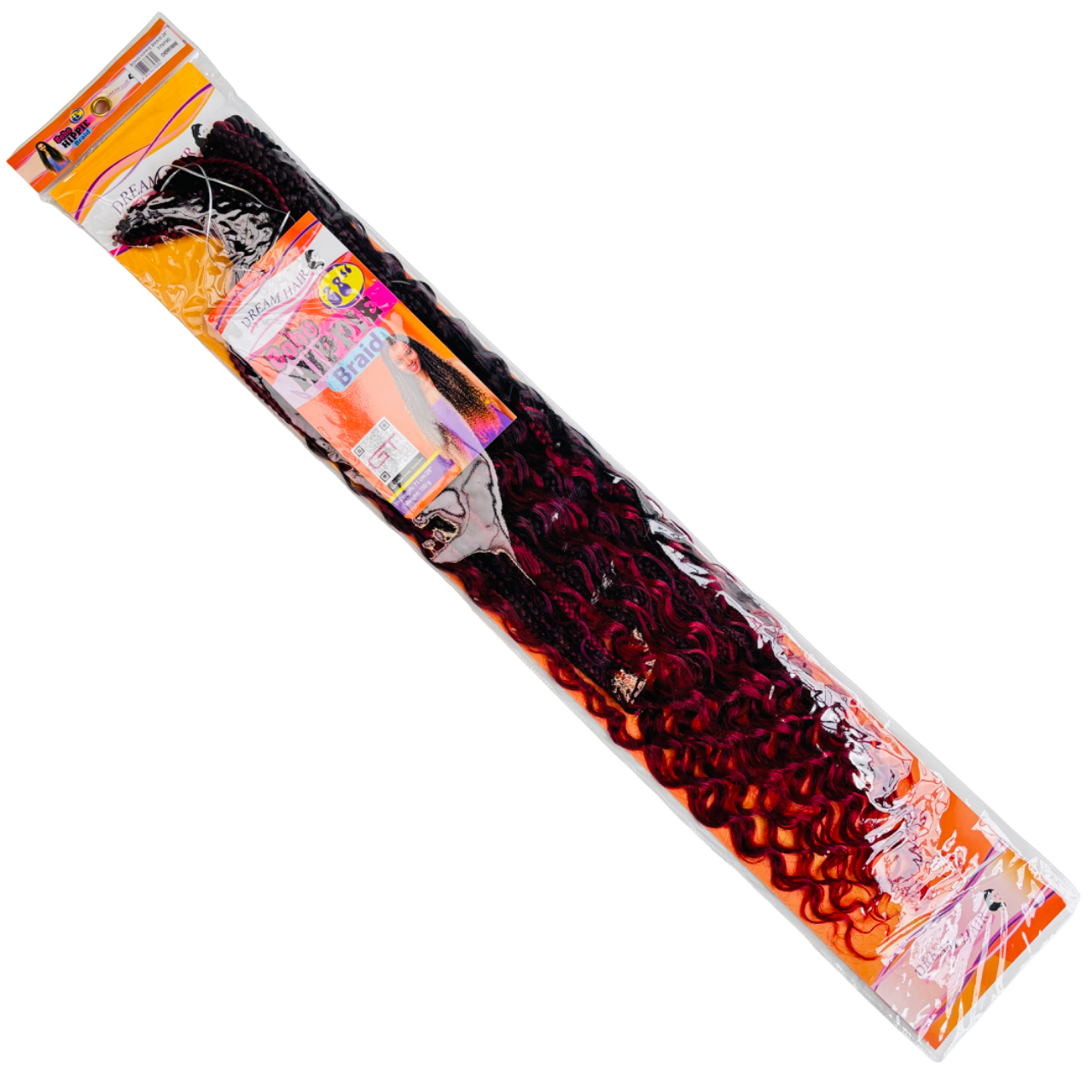 Dream Hair - Boho Hippie Crochet Braid 28'' 150g - #CherryWine