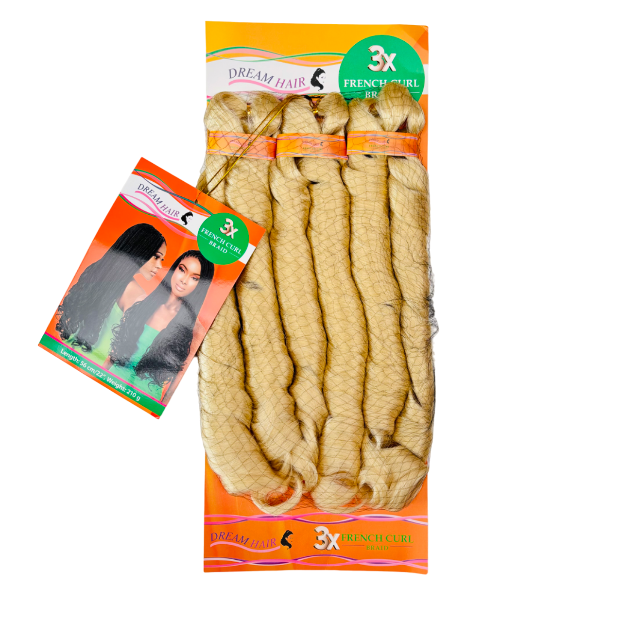 Dream Hair - French Curl Braid 22'' - 3pc #613