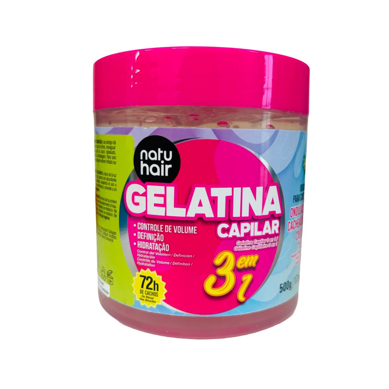 NatuHair - GELATINA Capilar 3em1 - 500g #740684