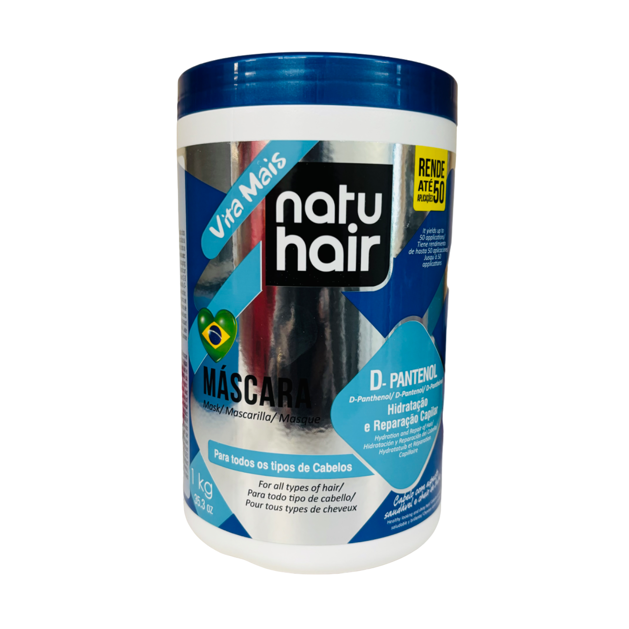 NatuHair - Máscara / Mask D-PANTHENOL - 1kg #741823