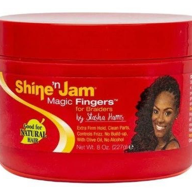 Ampro - Shine 'n Jam Magic Fingers for braiders (red) - 8oz