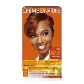 CREME OF NATURE Moisture Rich Hair Color - #Spiced Red C32