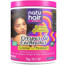 NatuHair - Creme Para Pentear / Conditioner DIFINIÇÃO DOS SONHOS! Crespas & Cacheadas - 1kg #743550