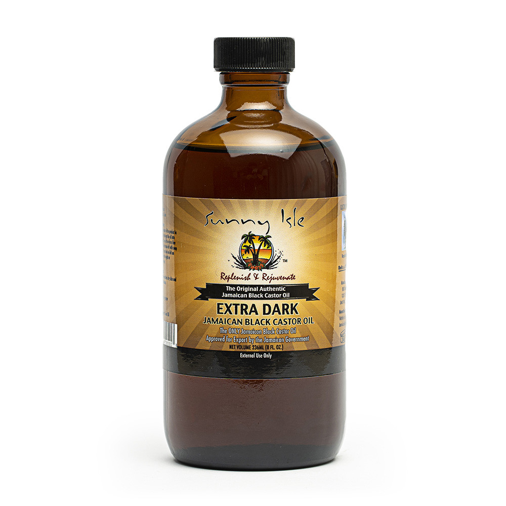 Sunny Isle - Jamaican Black Castor Oil EXTRA DARK - medium 6oz