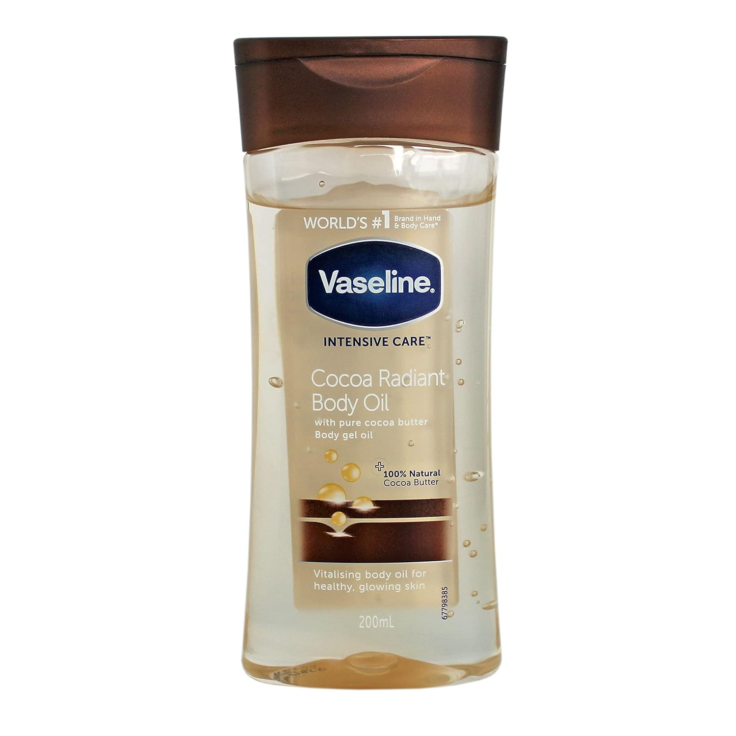 Vaseline - COCOA Radiant Body Oil (brown/Blue) - 200ml