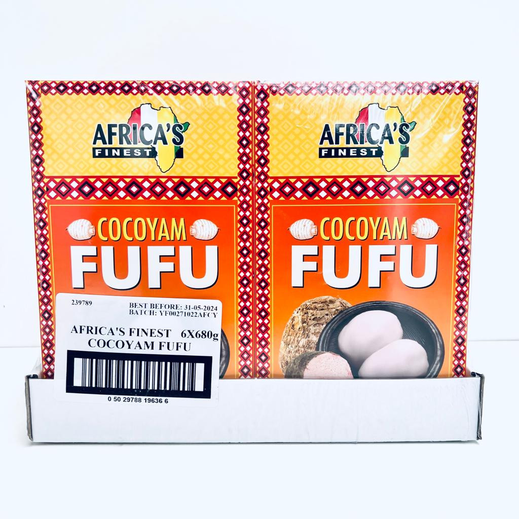 COCOYAM FUFU Africa's Finest - Pack 6x 680 g