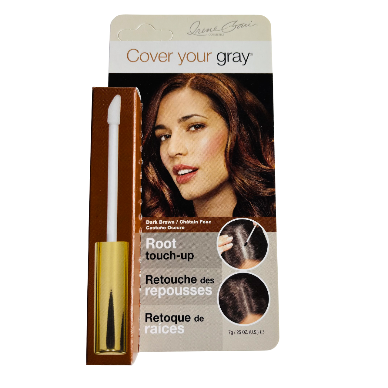 Irene Gari - Cover Your Gray Root Touch-up (soft tip applicator) #Dark Brown