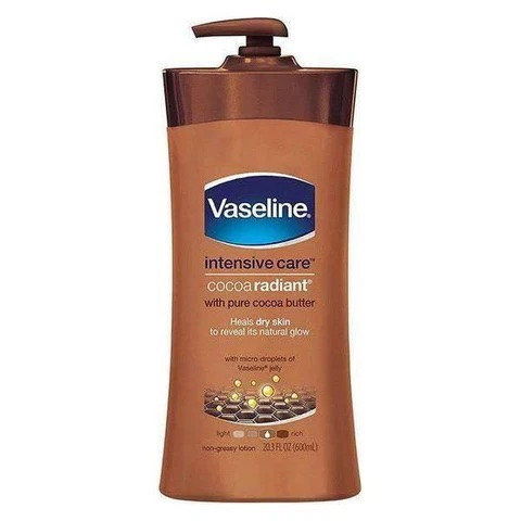 Vaseline - Intensive Care Cocoa Radiant Body Lotion (Pump) - (medium) 600ml/20.3oz