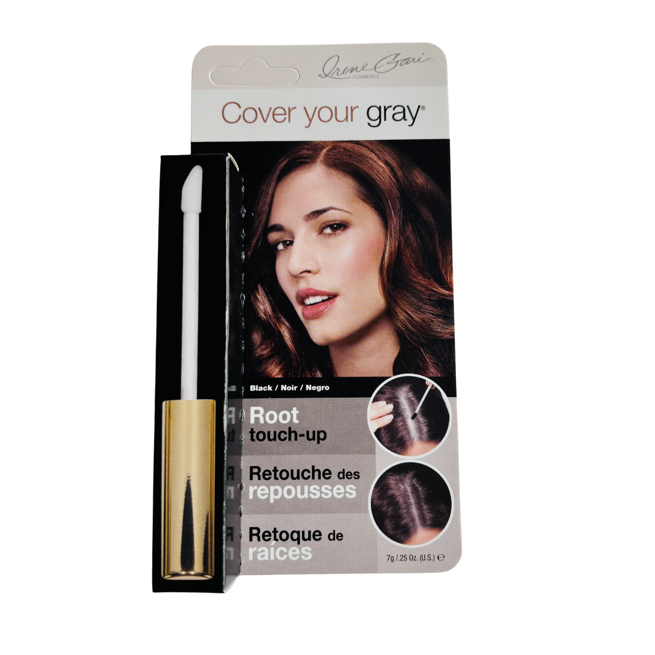 Irene Gari - Cover Your Gray Root Touch-up (soft tip applicator) #Black