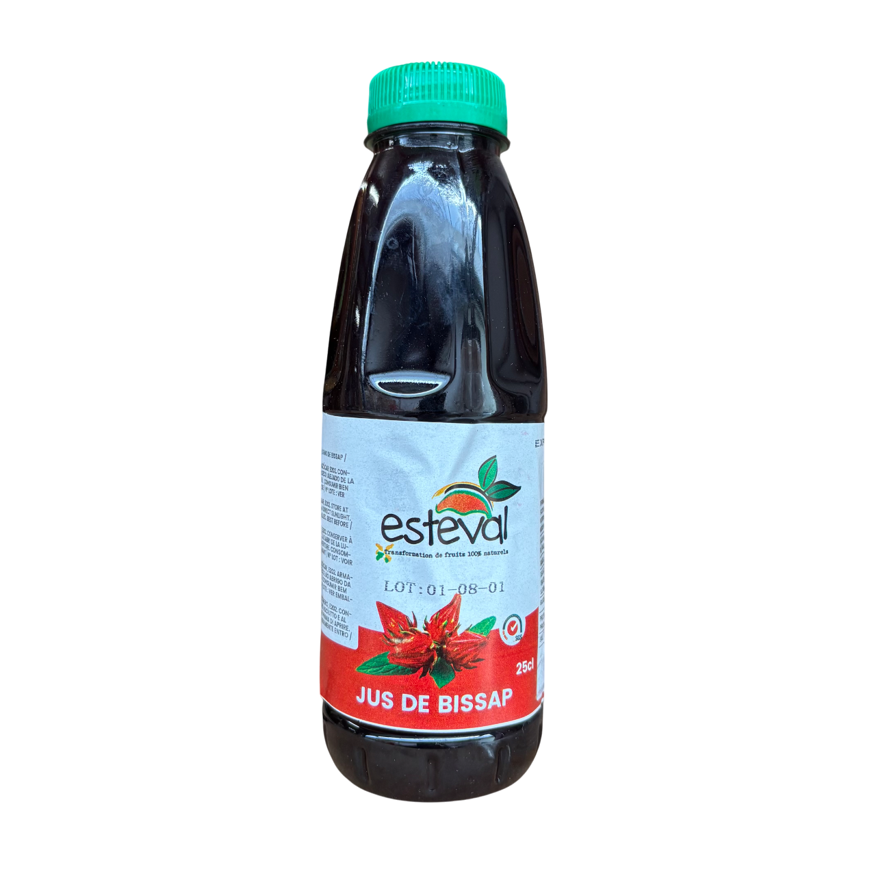 Jus de Bissap / Hibiscus Juice (Senegal) - Esteval - pack 12x250ml
