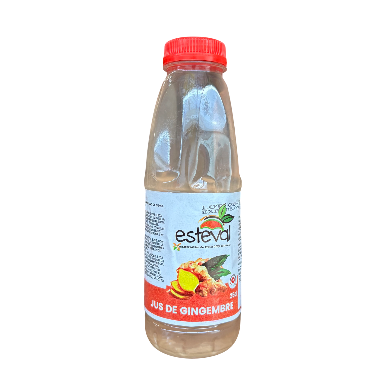 Jus de Gingembre / Ginger Juice (Senegal) - Esteval - pack 12x250ml