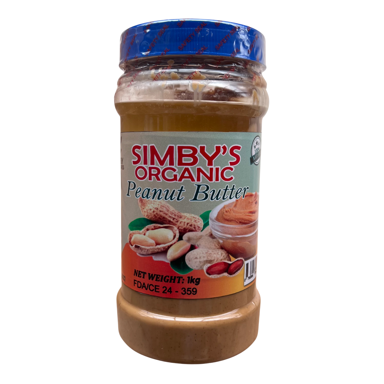 Peanut Butter Erdnussbutter (Ghana) - Simby's - (12ppc) 1kg
