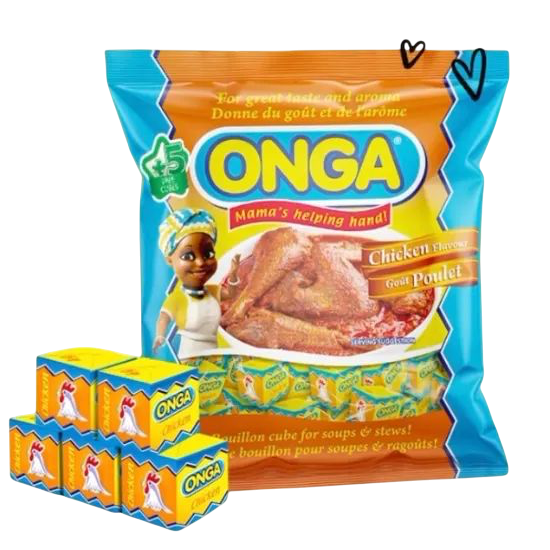 Onga - Chicken Seasoning Cubes - carton 20x50x4g