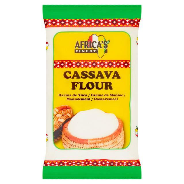Cassava Flour Fufu de Manioc - Africa's Finest - Carton 6x1kg