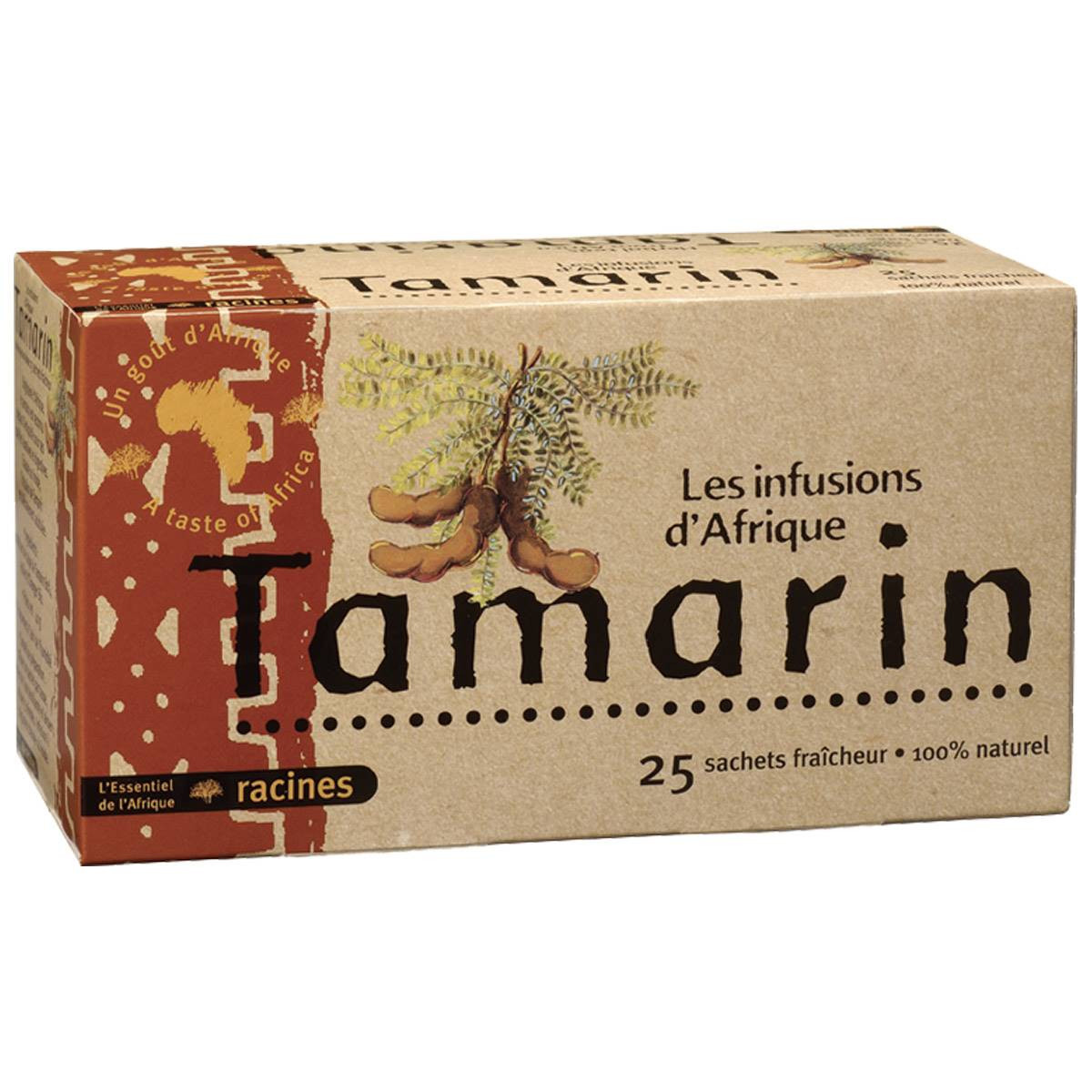 Herbal Tea Tamarind - Racines - Crt. 10 x 25 teabags