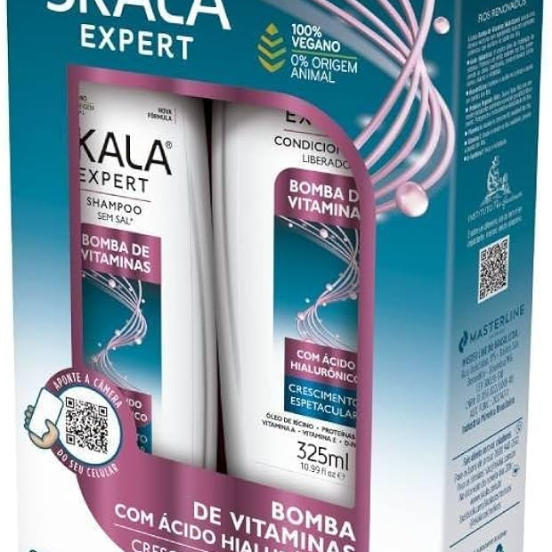 Skala - Bomba de Vitaminas SHAMPOO and CONDITIONER - 2 x 325ml  #22143
