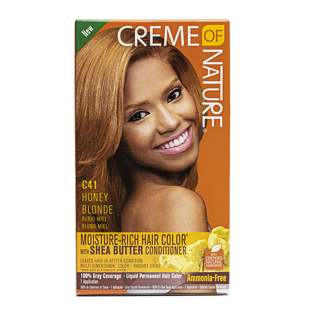 CREME OF NATURE Moisture Rich Hair Color - #Honey Blond C41