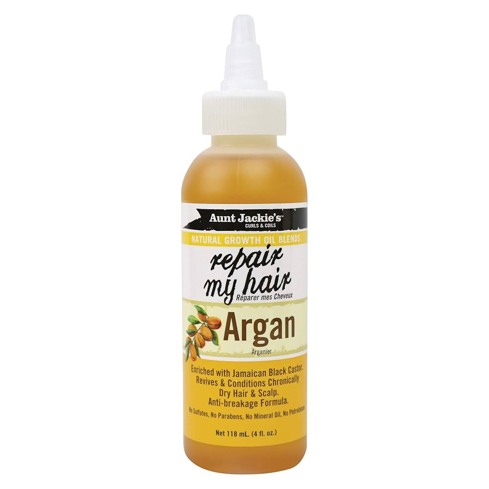 Aunt Jackie's - repair my hair! Argan Oil Blend - 118ml/4oz.