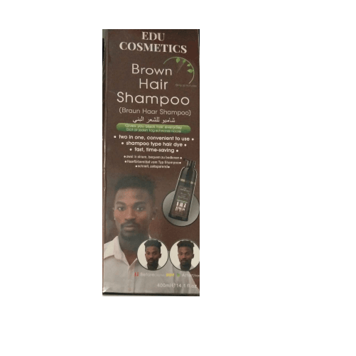 EDU Cosmetics - BROWN Hair Shampoo - 400ml