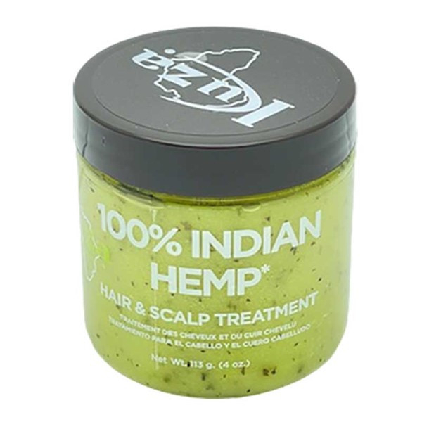 Kuza - Indian Hemp Hair & Scalp Treatment (green) - small 4oz