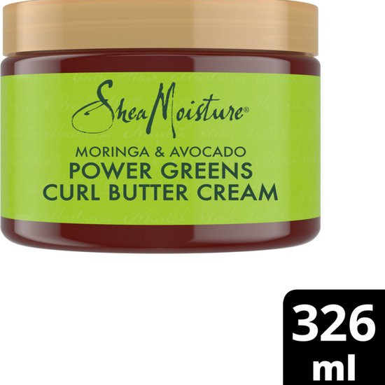 Shea Moisture - Moringa&Avocado Power Greens Curl Butter CREAM - 326ml