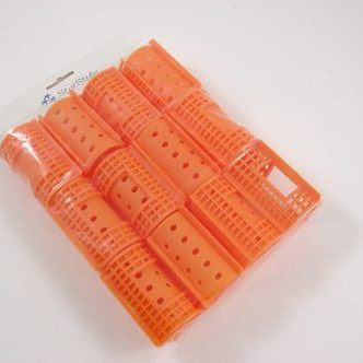 SterStyle - Magnetic Hair Rollers (orange) LARGE - pack of 12pc