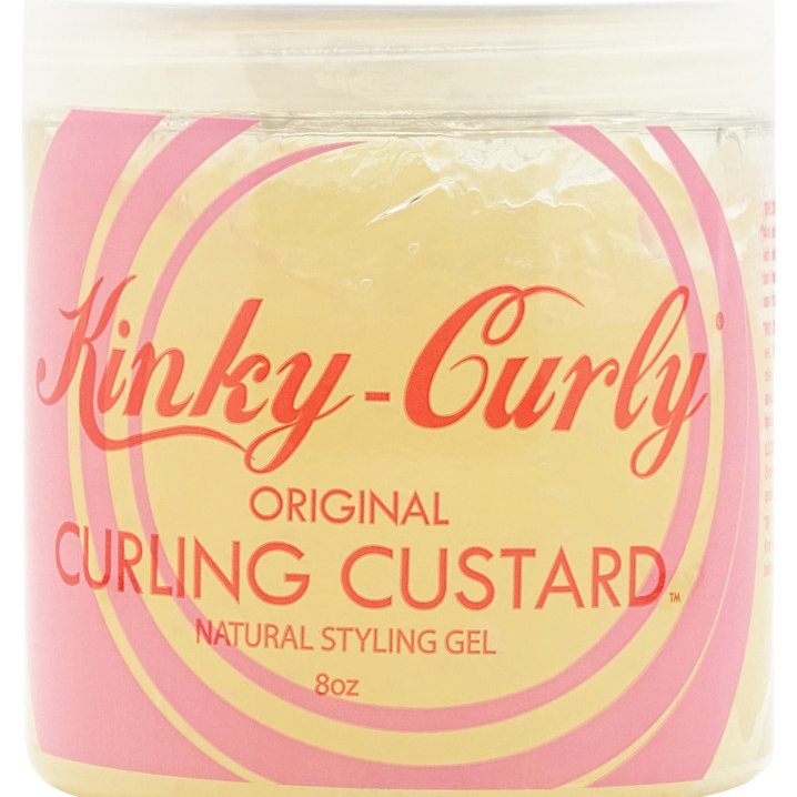 Kinky-Curly - Curling Custard Styling Gel - 8 oz