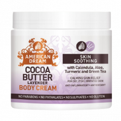 American Dream - Cocoa Butter Body Cream with LAVENDER - (jar) 500ml
