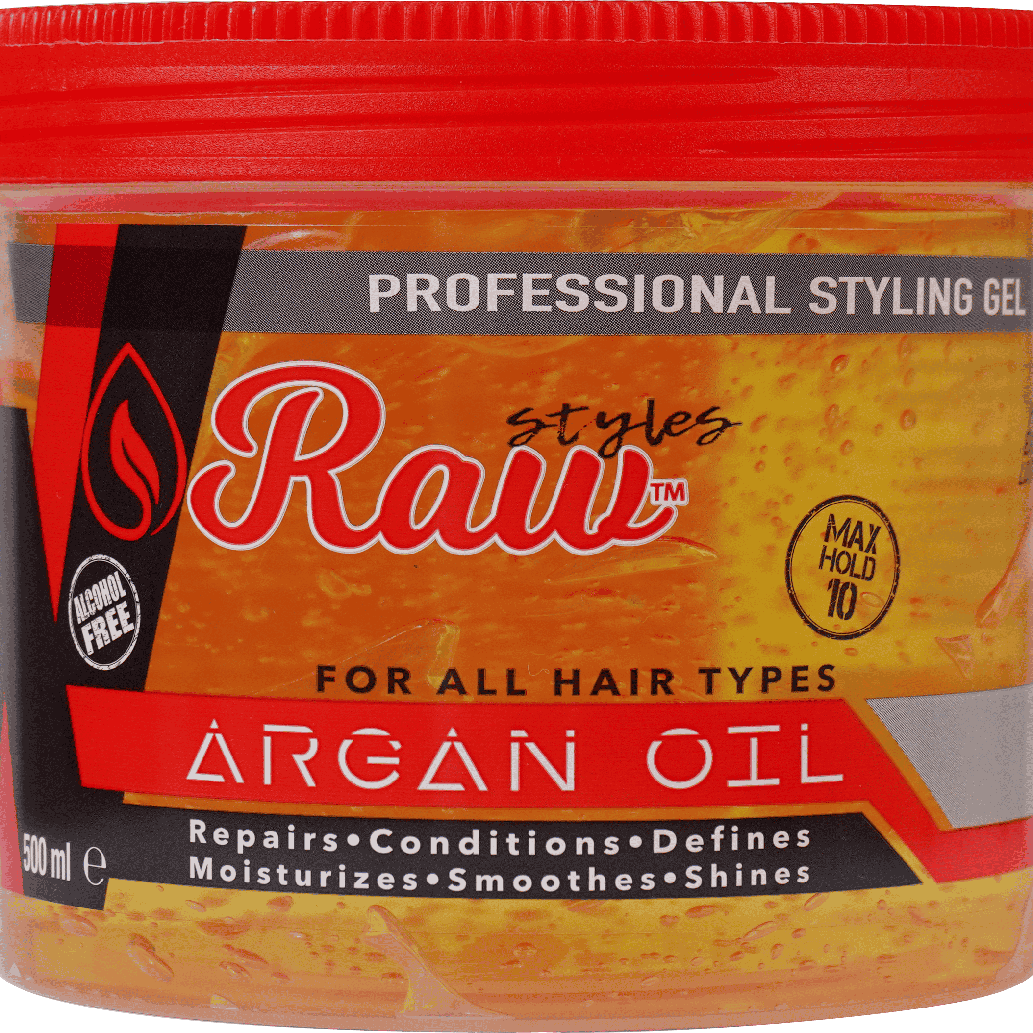 Raw - Argan Oil Styling Gel - M 500ml