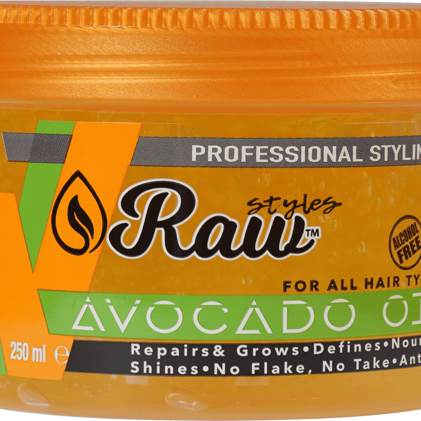 NEW Raw - Avocado Oil Styling Gel - S 250ml