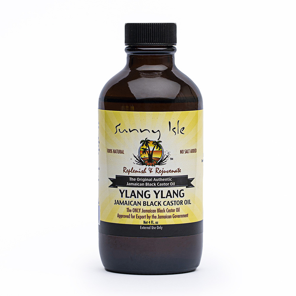 Sunny Isle - Jamaican Black Castor Oil YLANG YLANG - small 4oz