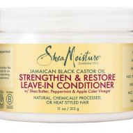 NEW Shea Moisture - Jamaican Black Castor Oil Strengthen & Restore Leave-In Conditioner - (small) 11.5oz