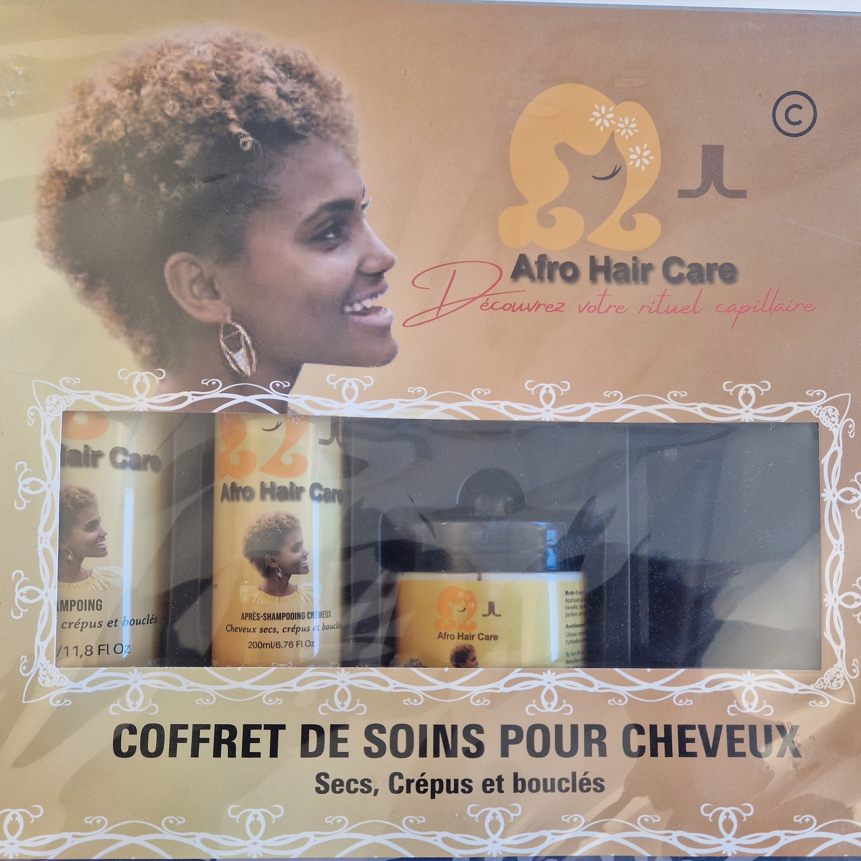 Afro Hair Care - Hair Care Set / Coffret de Soins pour Cheveux - 9 items