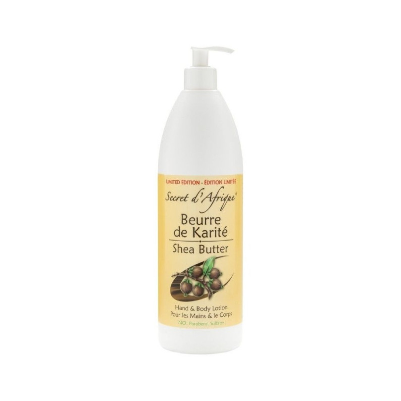 New Secret d'Afrique - SHEA Butter Hand & Body Lotion - 500ml