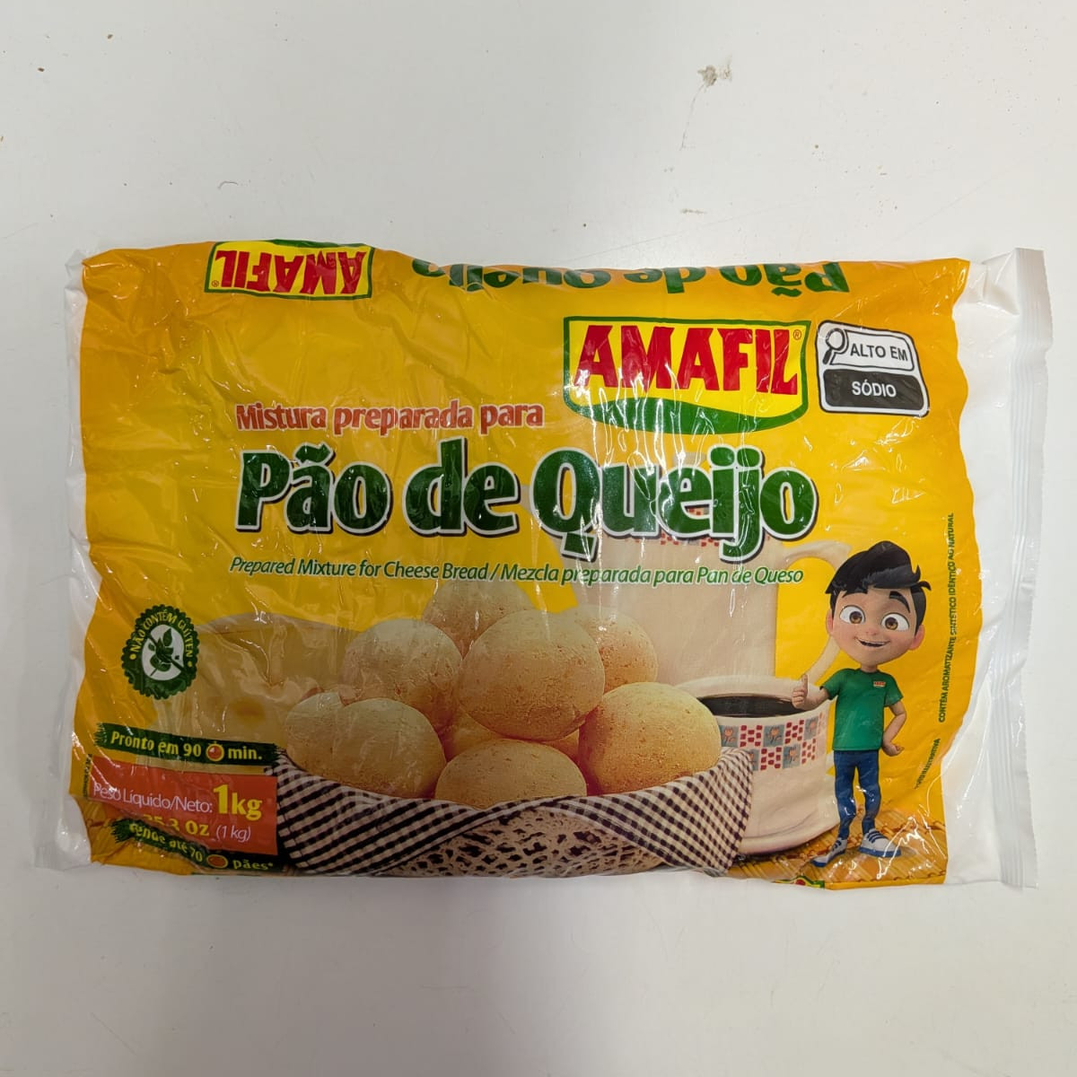 NEW Amafil - Pao De Queijo / Cheese Bread Mix - 1kg
