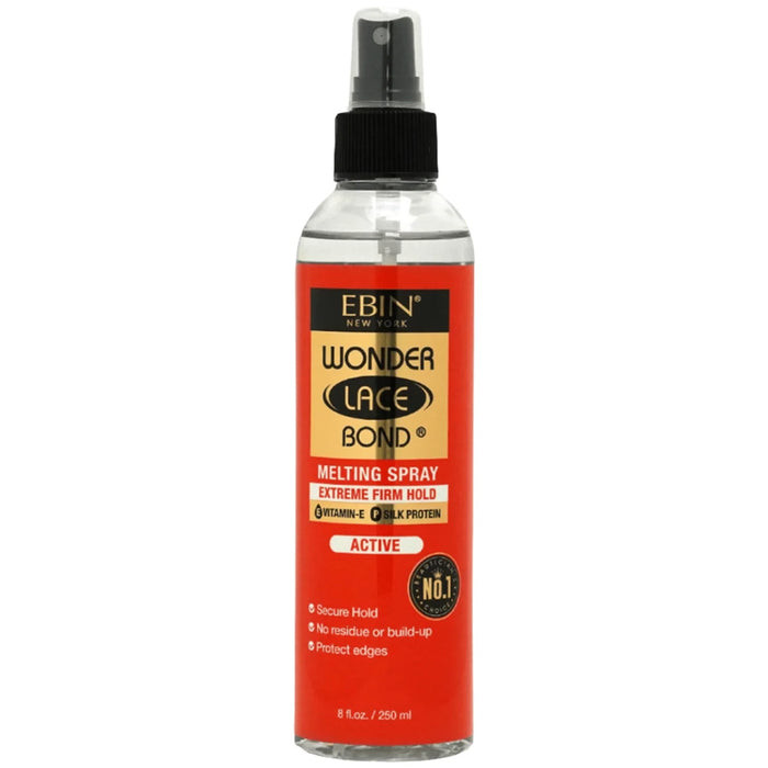 Ebin - Wonder Lace Bond MELT Spray ACTIVE (red) - pump 250ml/8oz