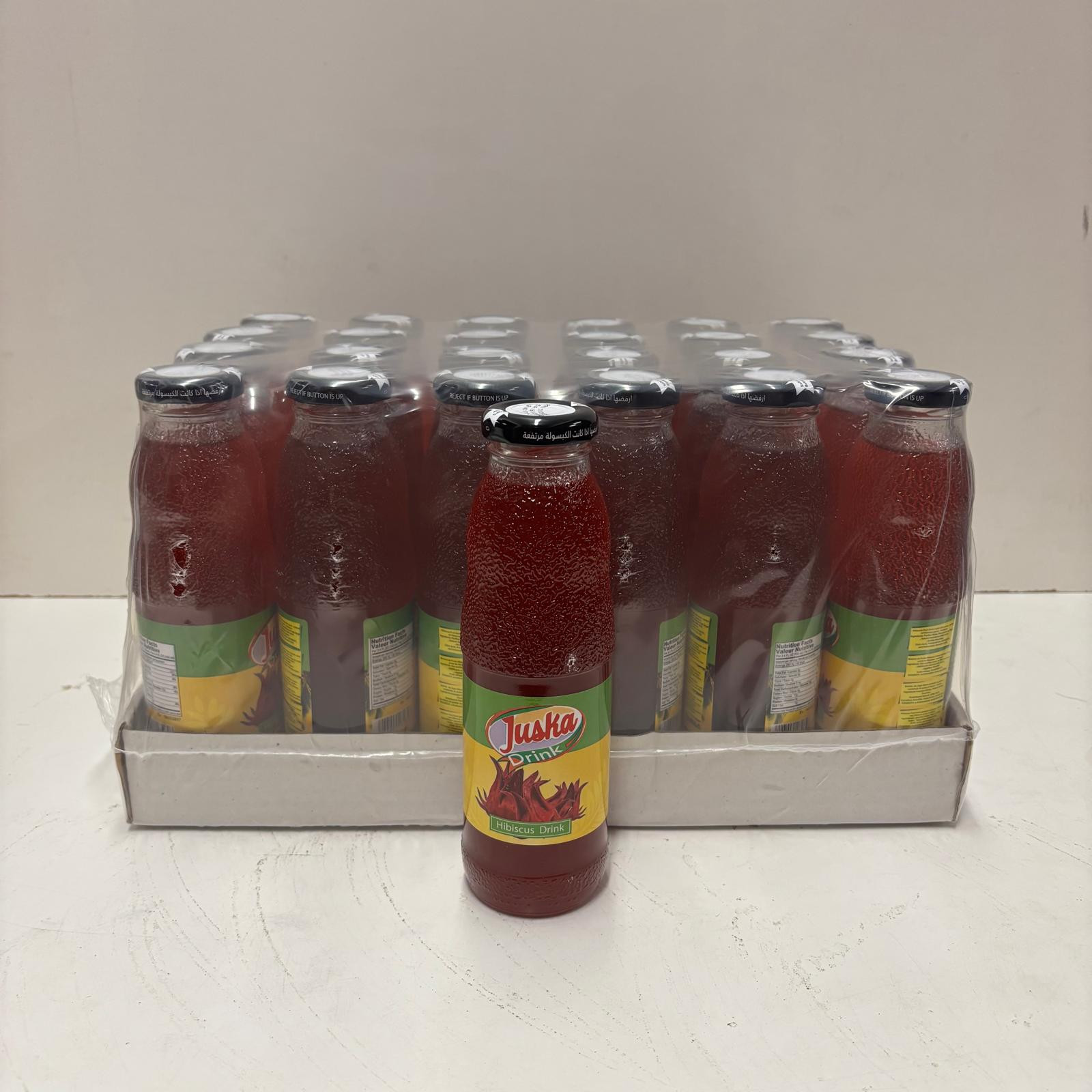 NEW Hibiscus / Bissap Drink - Juska - Carton 24x350ml