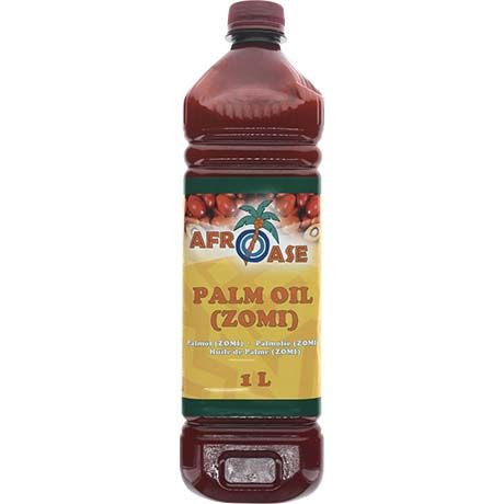 Palm Oil ZOMI (Ghana) - Afroase - crt 12 x 1 liter