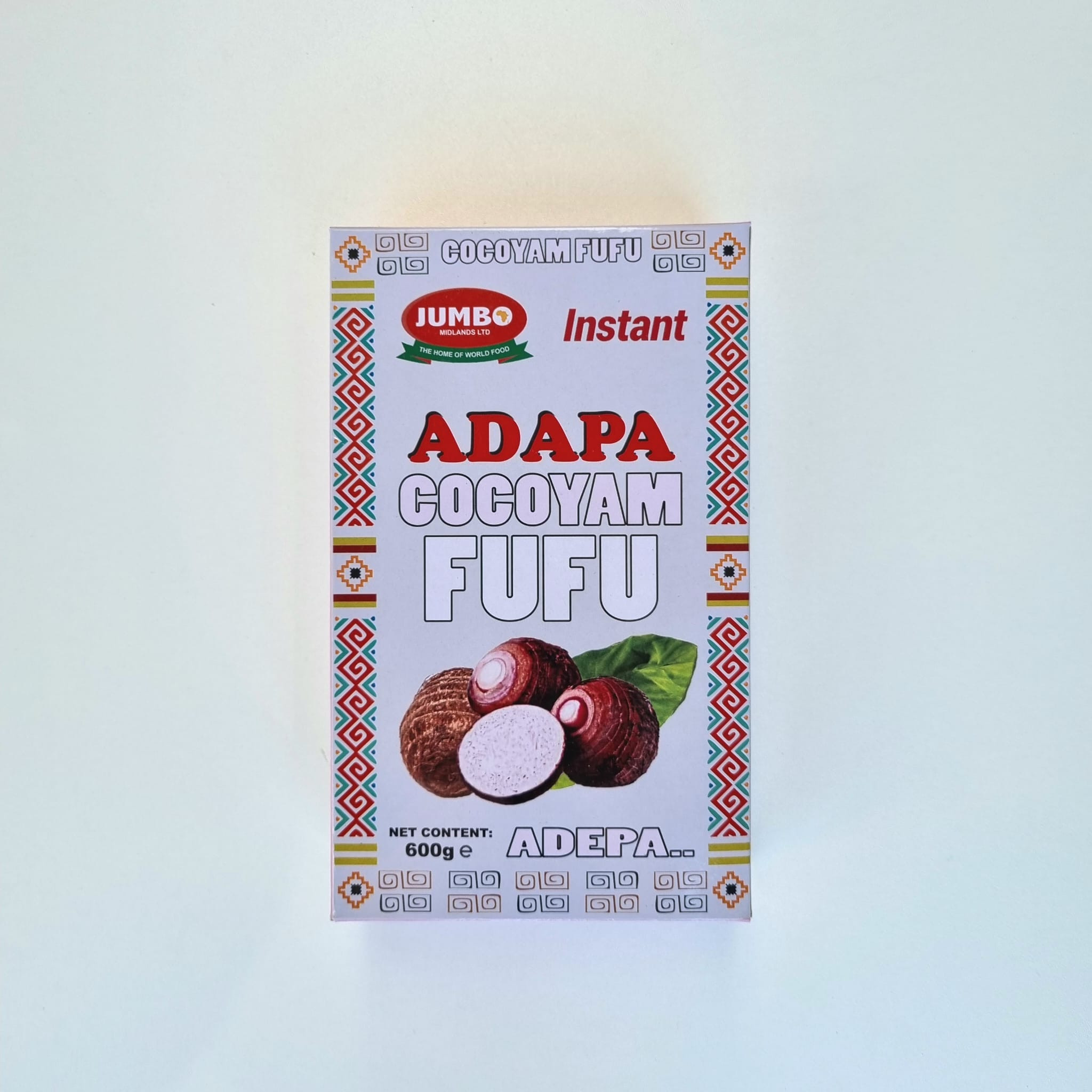 NEW Cocoyam Fufu Flour Instant - Adapa - 600g