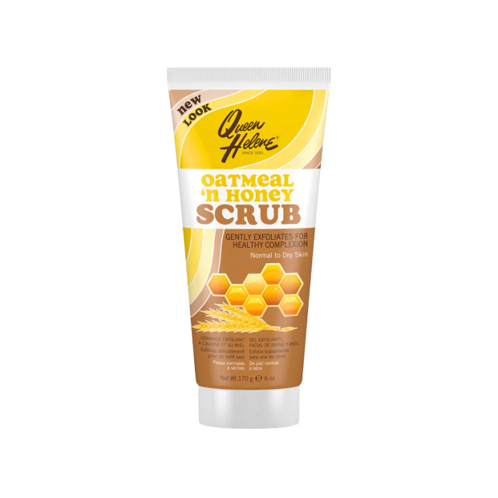 New Queen Helene - Facial Scrub Oatmeal & Honey - 6oz