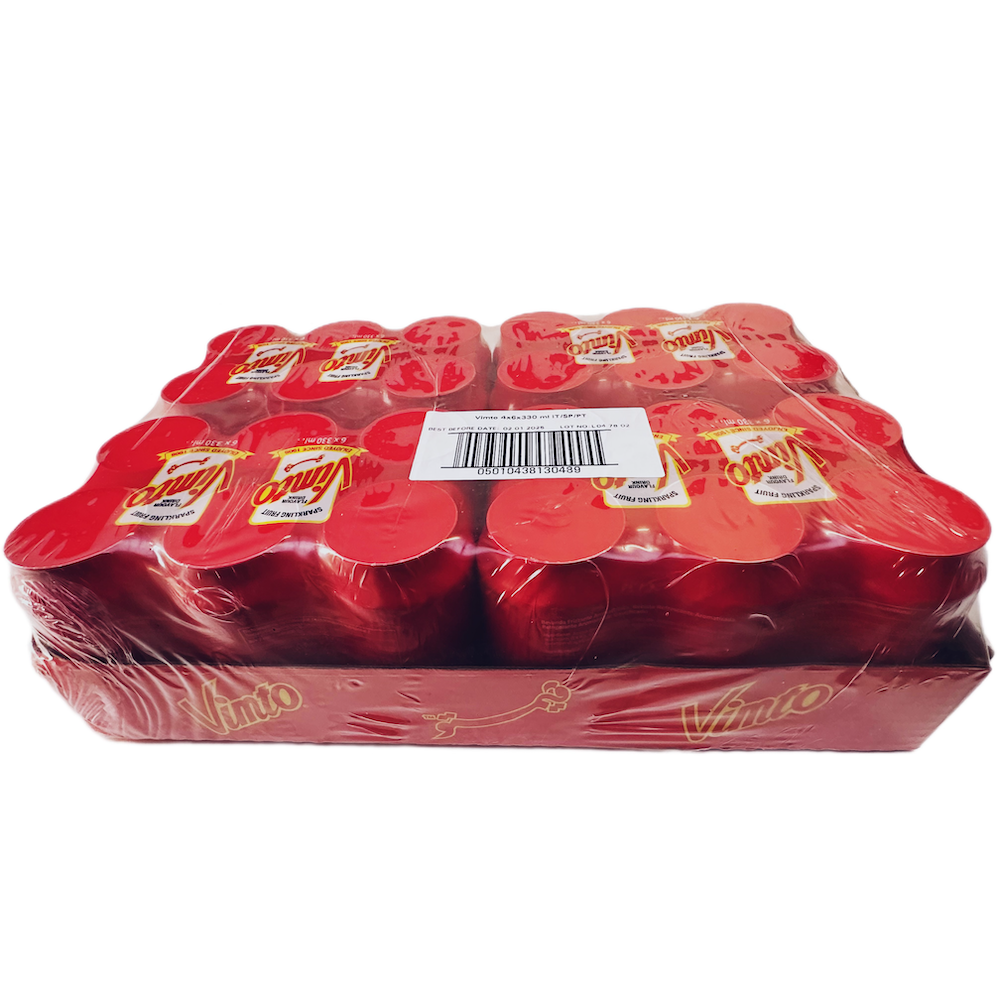 Vimto Sparkling Fruit Flavour Soda - cans 24x33cl